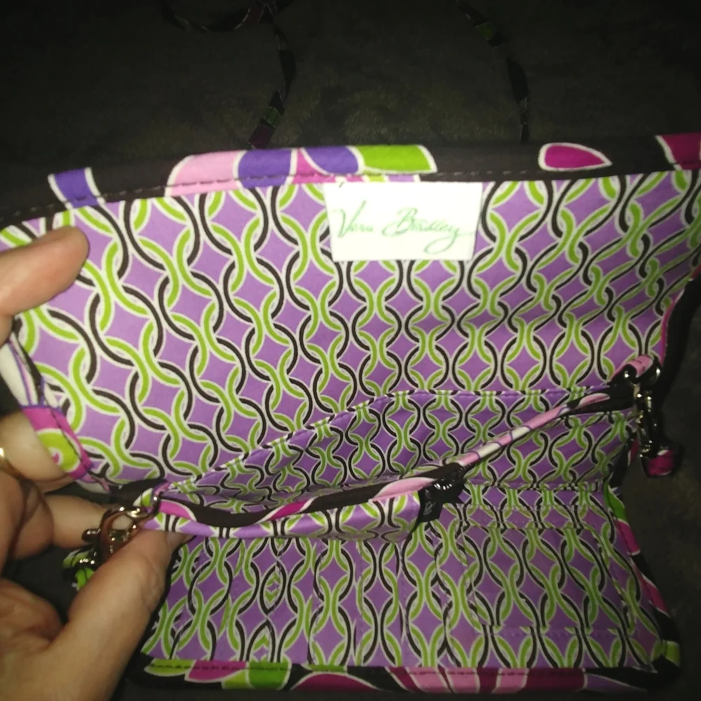 ππΏ EUC VERA BRADLEY CROSSBODY/WALLET - Picture 10 of 16
